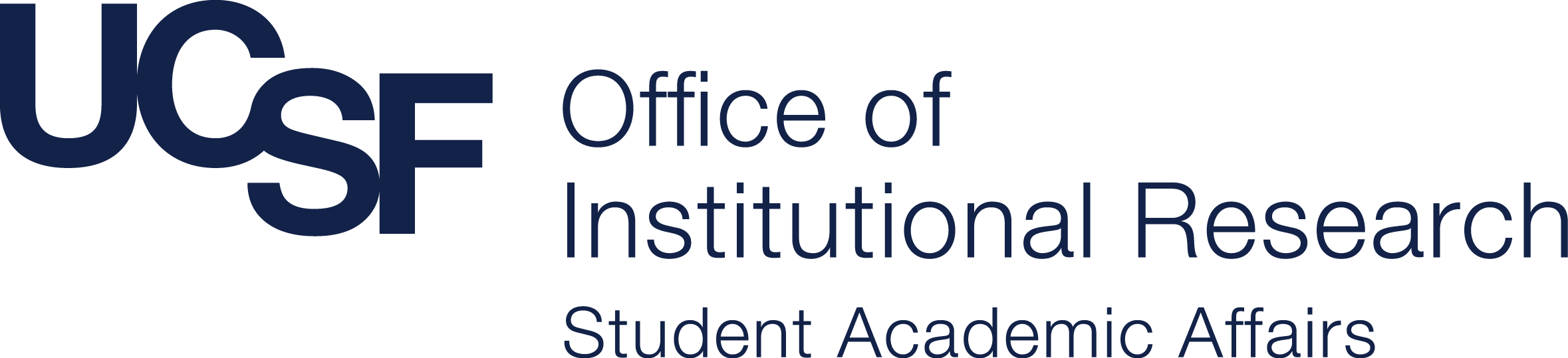 Student Admissions OIR UCSF